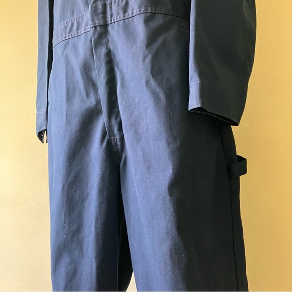 Sears | Vintage Cotton Zip Up Coveralls - Picture 8 of 12